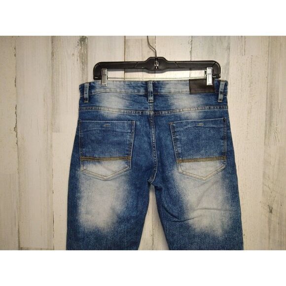 Southpole Skinny Jeans Size 32x30 Distressed (32x28) - Picture 6 of 9